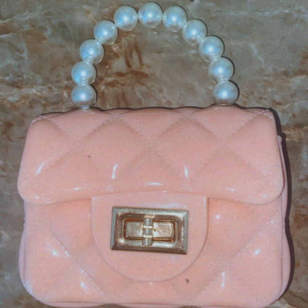Small pink mini bag